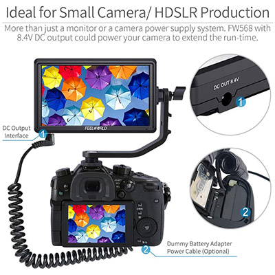 Feelworld FW568 - 4k HDMI - Image 2
